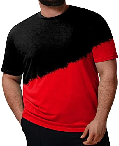 2023 Novos homens Moda Moda Primavera Casual Casual Grande manga curta o pescoço impressa camisetas top