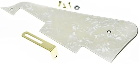 Pickguard de guitarra do DOPro LP e suporte de aço inoxidável LP com parafusos de montagem de aço dourado para os EUA