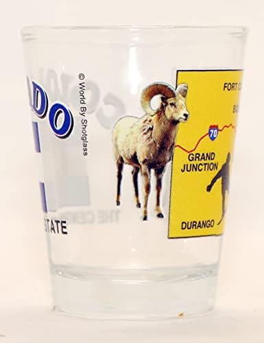 Colorado, o Centennial State All-American Collection Shot Glass