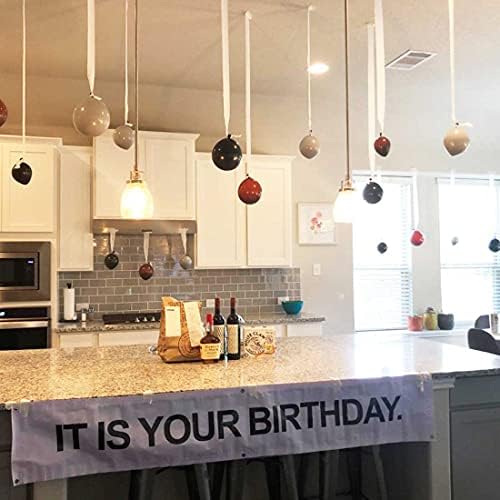 É o seu banner de aniversário, o tema do escritório Dwight tema infame marido Booth Booth Props Decorações de festa O bolo