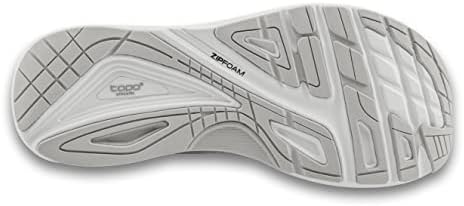 Topo Athletic feminino ultrafily 4 confortáveis ​​tênis de corrida de estrada de 5 mm de 5 mm, sapatos atléticos para