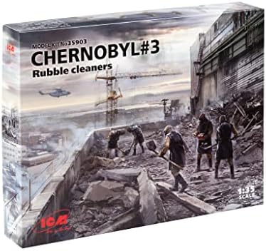ICM 35903 Chernobyl#3. Limpadores de escombros - Escala 1:35