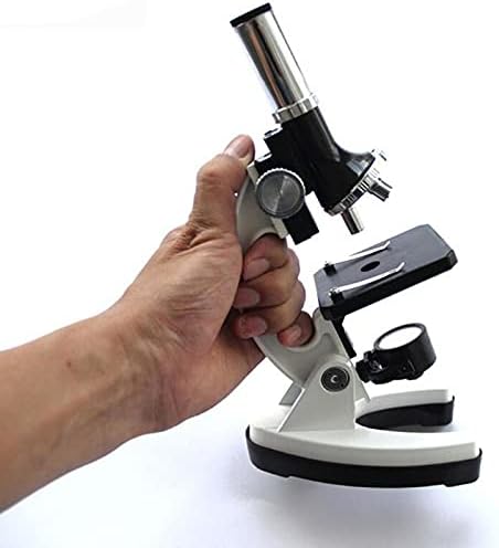Microscópio infantil de MKXF, microscópio portátil de alta potência, lupa para crianças e estudantes Ciência Microscópica