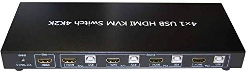 KVM-4UHM 4X1 USB HDMI KVM SWITCH-BYTECC