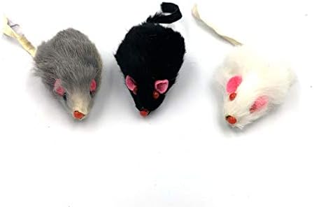 Axel Pets 15 Variety Camundongos Battle Sound, Catnip, 3 camundongos reais de peles, 3 camundongos sisal, 3 camundongos hypno, 3 camundongos de corda, 3 bochechas fofas ratos de peles, ratinhos interativos de captura de rato para gato, pacote de 15 ratos