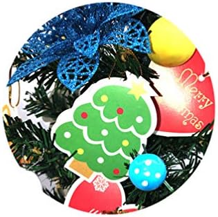Happyyami mini árvore de natal árvore luminosa modelo de árvore de natal Acessório da mesa de Natal para decoração de