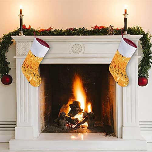 Ferramentas de cabeleireiro engraçado de Natal com meias de natal de pelúcia curta para lareira pendurada na decoração de férias em família