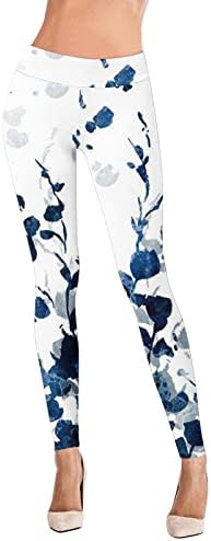 Calças de calças leves de calças leves para mulheres para mulheres para mulheres lounge pijama capris calça floral leggings