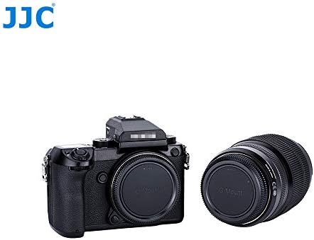 JJC Câmera Tampa do corpo e tampa da lente traseira Tampa de protetor Caps para Fuji G Montagem Câmera GFX 100S 100 50R 50S II E