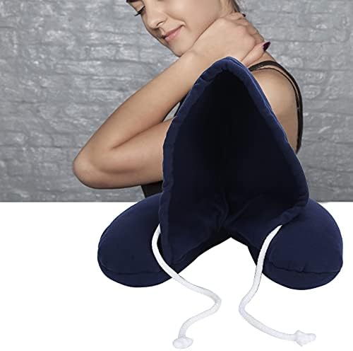 Travesseiro de pescoço para viajar, experiência de uso confortável se encaixa na cabeça perfeitamente com capuz Pillow Pillow Suporte perfeito em U -Shaped for Office para viajar para dormir