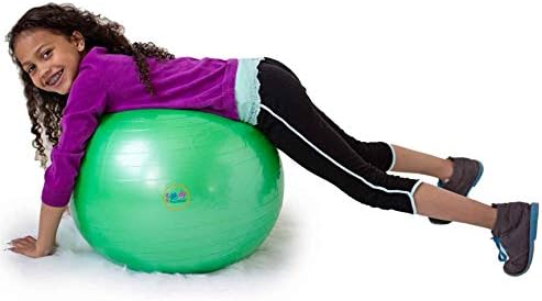 Bola de terapia de diversão e função para crianças, exercícios, ioga, equilíbrio, estabilidade, alternativa de assentos