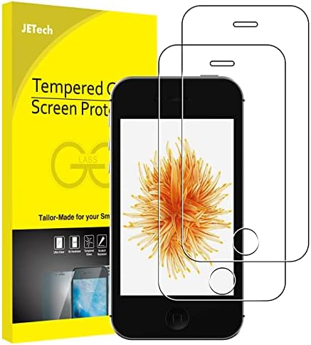 Protetor de tela de 2 pacote JETECH para iPhone 4 e iPhone 4s, filme de vidro temperado