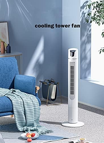 Fã de ar condicionado Tower Fan silencioso fã de resfriamento de 8 horas Crie 3 velocidade Configurações de velocidade Remoto