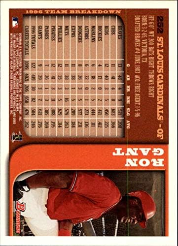 1997 Bowman #252 Ron Gant St. Louis Cardinals MLB Baseball Card NM-MT