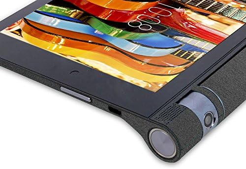 Skinomi escovou aço compatível com a pele inteira compatível com o Lenovo Yoga Tab 3 Techskin com protetor de tela de filme transparente