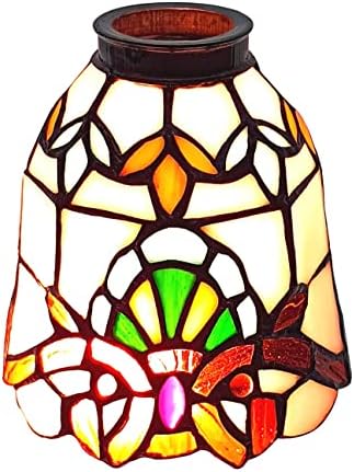 2PCs Somente tonalidade de lâmpada de estilo Tiffany, lustre e lâmpada de parede Substituição de reposição, LQ0001, estilo barroco,