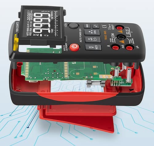 Quul digital multímetro analógico testador true rms profissional multimetro transistor Capacitor testadores medidor