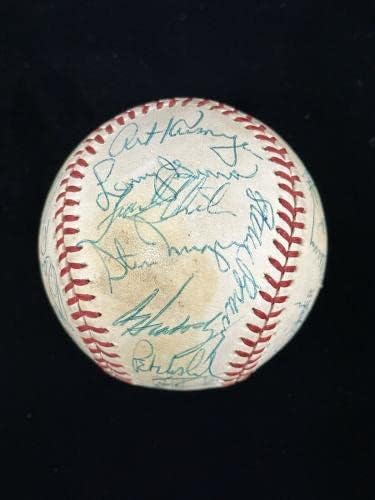 1978 KC Royals AL West Champs Team assinou o oficial Al Macphail Baseball 29 SIGs - Baseballs autografados