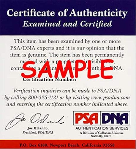 Dan Fouts PSA DNA assinado Chargers de fotografia CoA 8x10