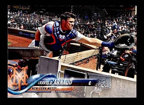 2018 Topps # 91 Travis d'Arnaud New York Mets NM/MT Mets