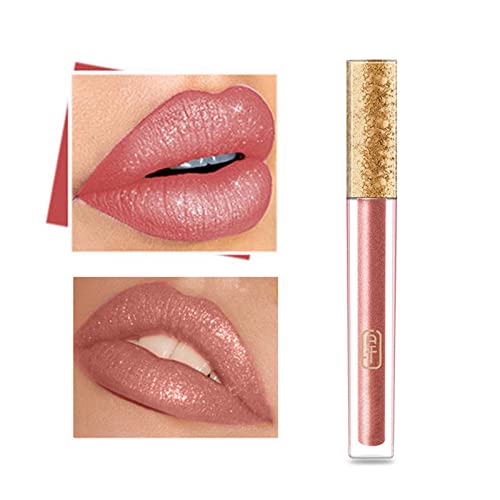 Lipstick Sealer Diamante Glitter Lip Lip Gloss non stick copo hidratante hidratante Lip Lip Glaze Lip Glos