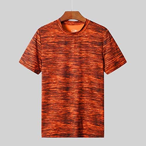 Uvaj multicolor 7xl rápido seco de manga curta esporte camiseta de camisa de ginástica instrutor de camisa de fitness running
