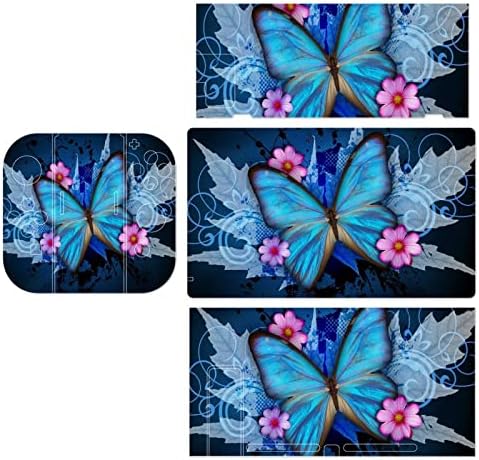 Moda Butterfly Impred Switch adesivo Bonito padrão de abramento de pele completa para nintendo switch para switch