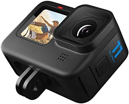 GoPro Hero 11 Black - Câmera de ação à prova d'água com vídeo de 5.3k Ultra HD, fotos de 27MP, sensor de imagem de 1/1,9