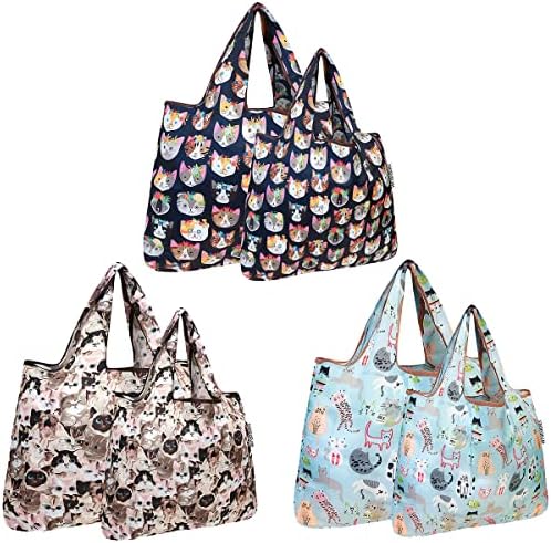 sacolas de compras reutilizáveis ​​de nylon allydrew