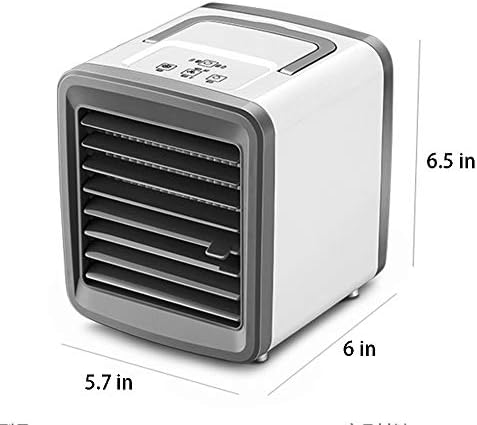Refrigerador de ar portátil, mini -ar condicionado refrigerador, pequenos refrigeradores evaporativos, purificador