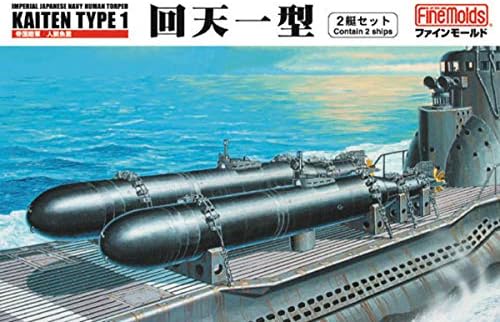 Moldes finos 1/72 IJN Torpedo Humano Kaiten tipo 1