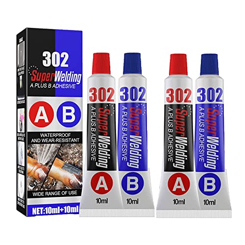 All Finals Magic Repair cola 302, cola de metal, mistura de gel de reparo de metal, cola de reparo de metal de fundição,