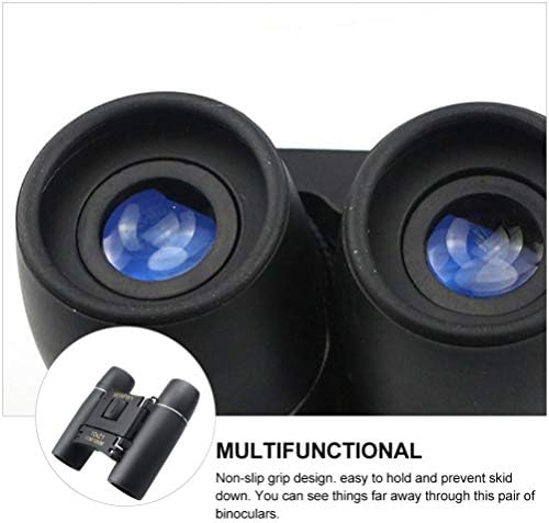Binoculares besportble de alta definição binocular 10x binoculares binóculos portáteis assistindo telescópio para concertos de