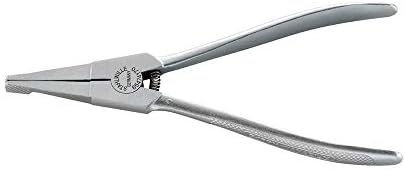 Stahlwille 65474170 Circular de circlip com fenda de 170 mm, com cabeça banhada por mattchrome, alça quadriculada e mola