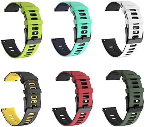 Buday Silicone Watch Band for Garmin Forerunner 245 245m 645 Watch Strap Wrist para Garmin Vivoactive 3 WatchBand