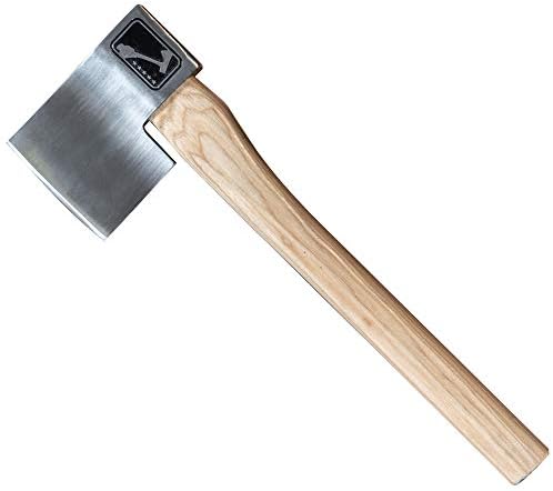 The Butcher: World Ax jogando a competição Premium da liga jogando machado com bainha de nylon de hatchet e maçaneta de madeira de nogueira