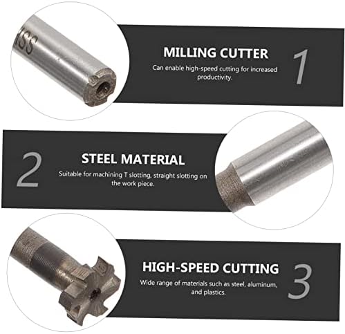 TEHAUX T-SLOT CORTURO DE CORTE DE CURTA TERRO DE TERRO DE TERRO DE TERRO DE TERRO DE FILLING BIT BIT BIT BIT SPELA ACESSORES