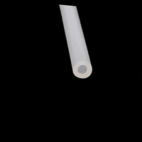 X-dree 2mm x 4 mm Tubo de silicone de alta temperatura Tubo de mangueira de mangueira 5 metros (Tubo Flessibile Resistente
