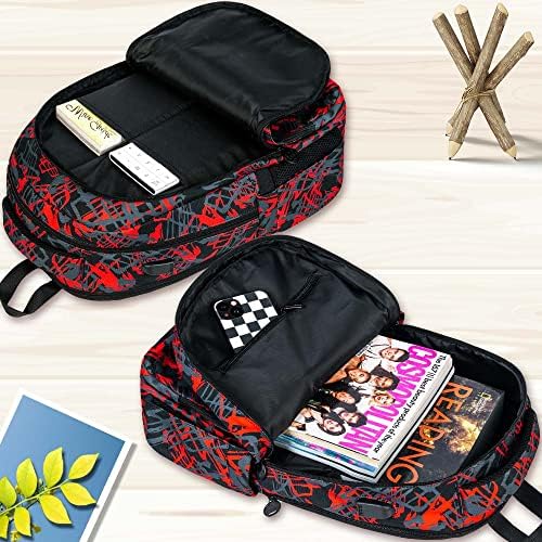 Backpack de laptop Zlyert, bolsa de bolsa escolar de 16 polegadas, bolsas de mochila anti -roubo e lanchone