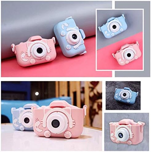 Brinquedos de câmera infantis lkyboa para 3 a 12 anos, câmera digital infantil 2 polegadas jogos de tela de toque de câmera