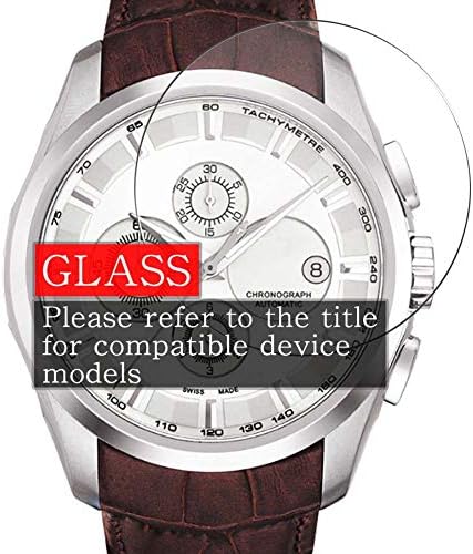 Syny [3 pacote] Protetor de tela de vidro temperado, compatível com Olivia Burton OB16pp39 9h Film Smartwatch Smart Watch Protectors