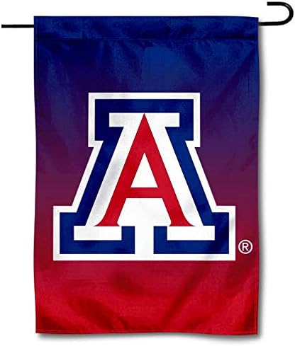 Arizona Wildcats Gradiente Cores da bandeira e bandeira do jardim