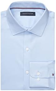 Tommy Hilfiger Men's Dress Shirt Slim Fit Stretch Swill