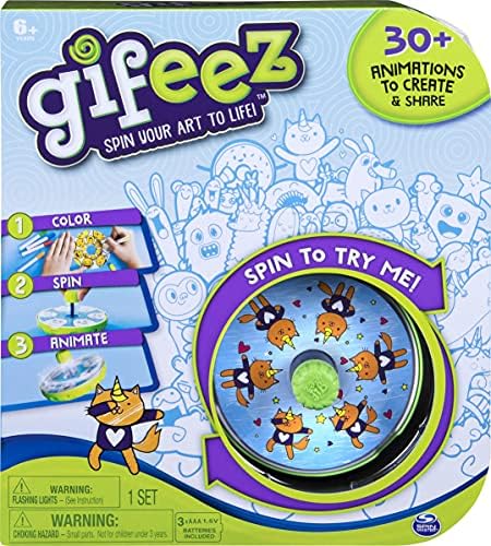 Gifeez, gif em gif studio de arte, cria mais de 30 animações personalizadas, para crianças de 6 anos ou mais