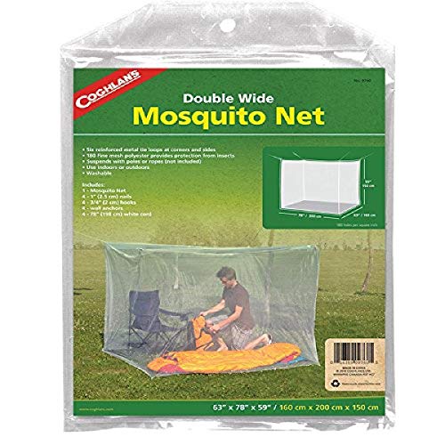 Rede de mosquitos duplos - branco