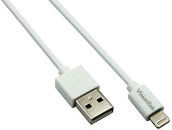 Visiontek Lightning para USB 1 MFI CABOM, BRANCO - 900862