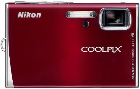 Nikon Coolpix S52 9MP Digital Camera Zoom com 3x Zoom de redução de vibração óptica