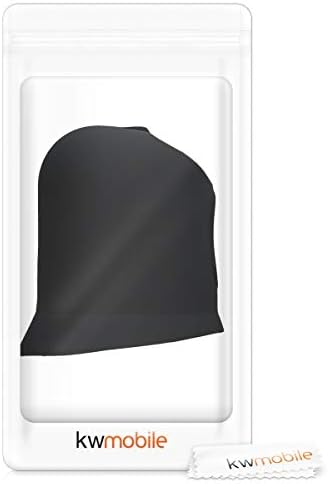 Kwmobile 2x Skin Compatível com Arlo Ultra / Arlo Pro 3 / Pro 4 - Capa de Câmera de Segurança de Silicone Tampa CCTV Outdoor - Black