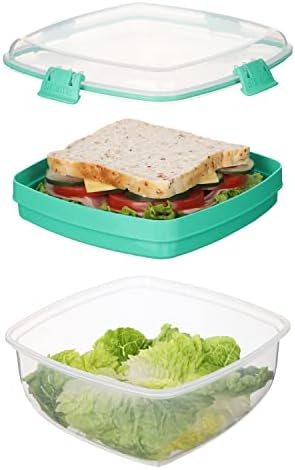 Sistema 1.63L Salad & Sandwich, 1,63 L, cores variadas