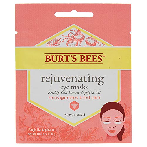Máscara de uso único de abelhas de Burt, olho rejuvenescedor